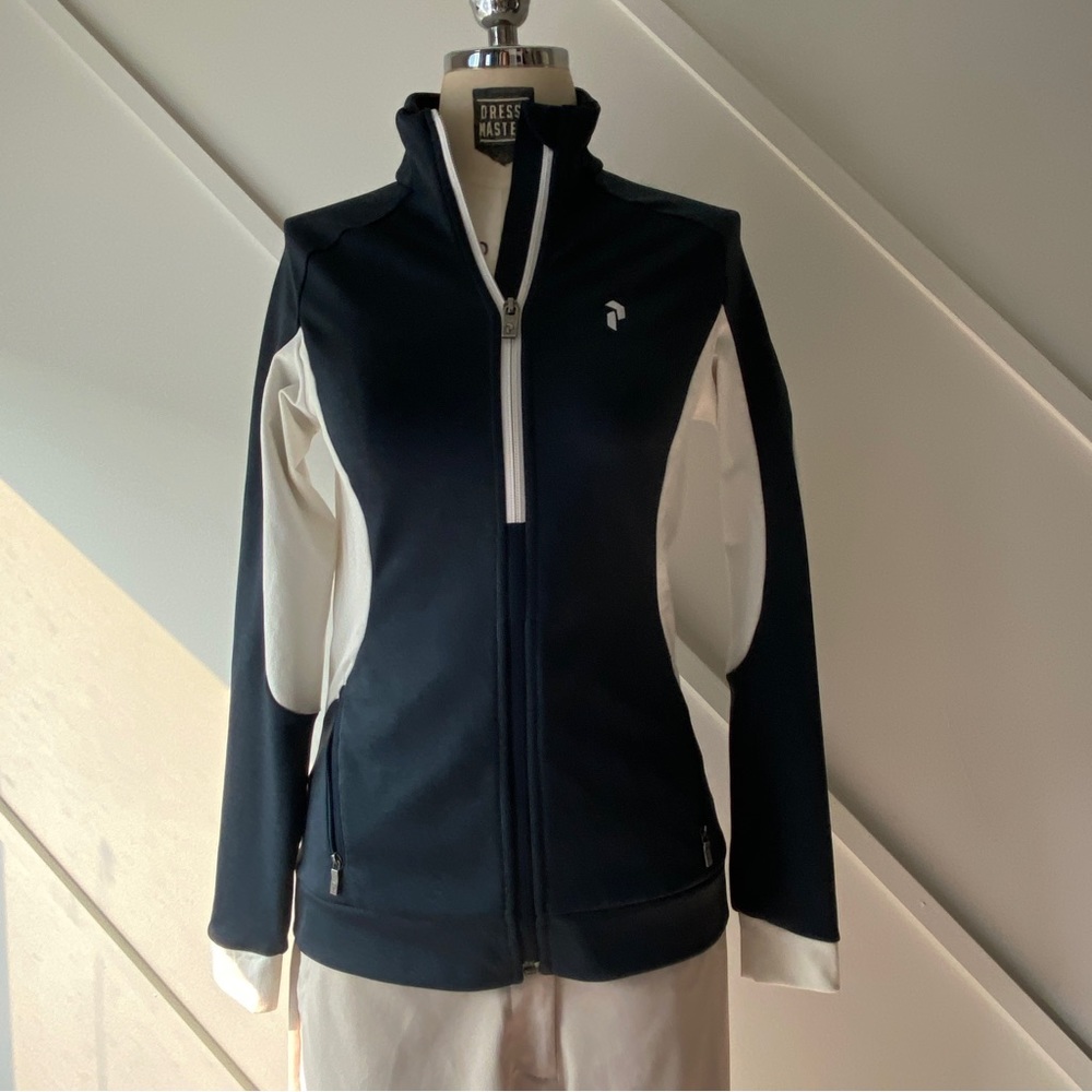Peak Performance Rider Zip Jacket XS | Slim Fit Ski Midlayer Technical Stretch